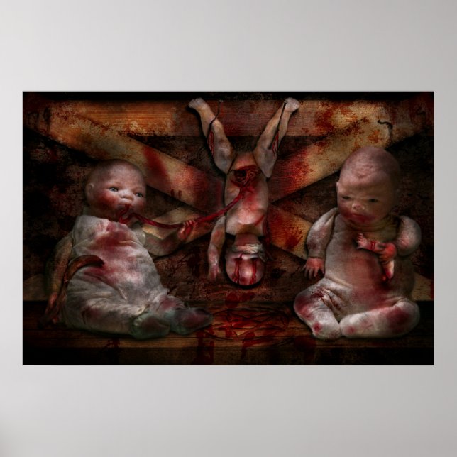 Macabre - Dolls - Having a friend for dinner Poster (Front)
