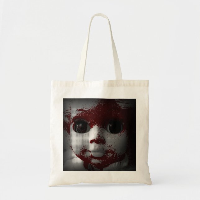 Macabre Living Dead Doll Tote Bag (Front)