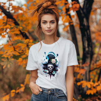 Macabre Witch's Head T-shirt