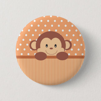 macaco1.jpg 6 cm round badge