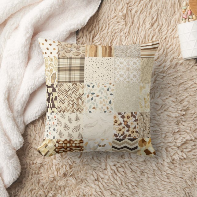 Macadamia Nut Cheat Quilt Pattern 2025 Cushion (Blanket)