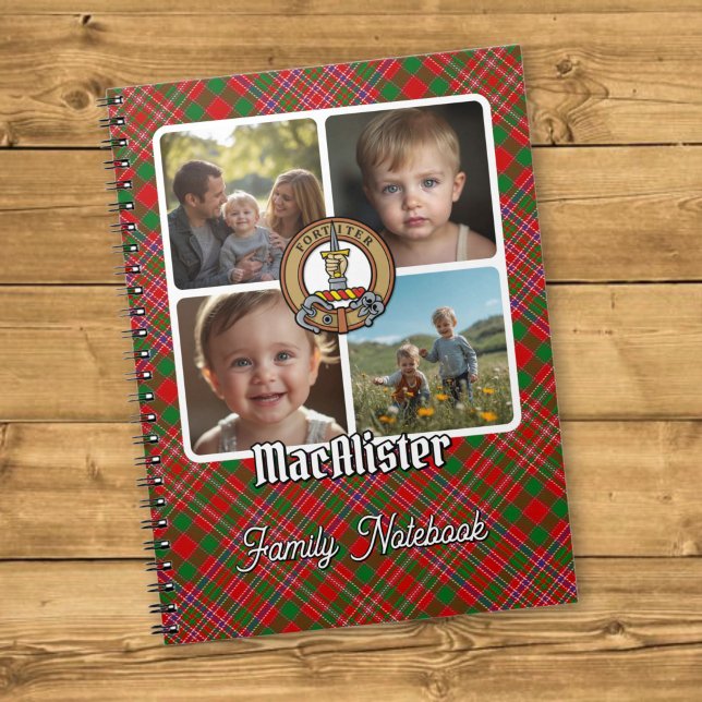 MacAlister Family Photo Collage Notebook (Creator Uploaded)