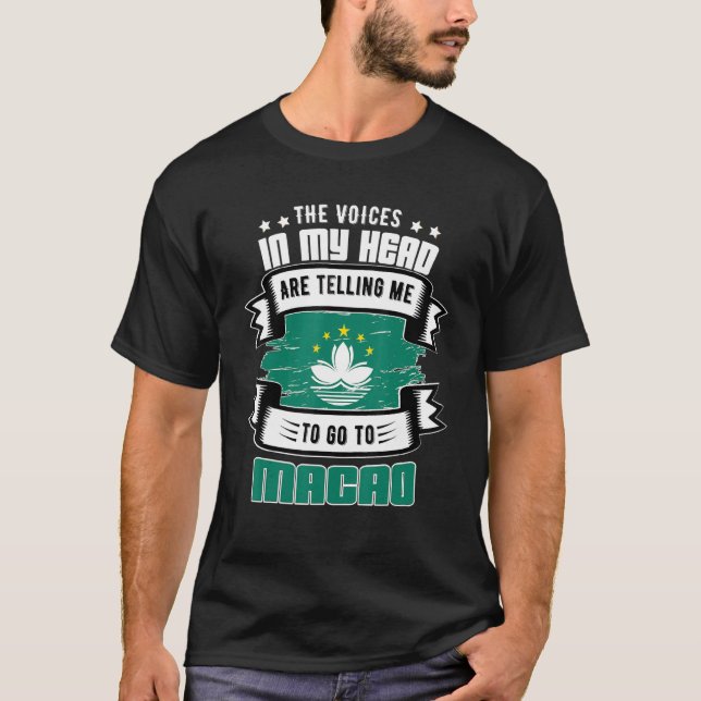 Macao In My Head T-Shirt (Front)