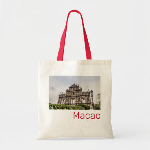 Macao Ruin of St. Paul's Church China Souvenir Tote Bag