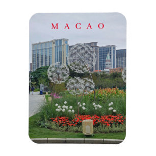 Macao Taipa Cotai casinos view fridge magnet