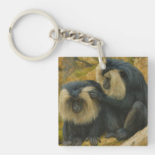 Macaque Bond – Grooming Ritual Key Ring