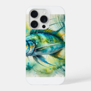 Macarela fish 220924AREF136 - Watercolor iPhone 15 Pro Case
