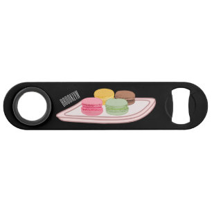 Macaron cartoon illustration