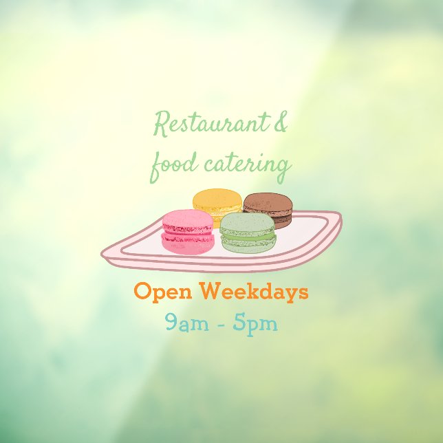 Macaron cartoon illustration (Sheet 3)