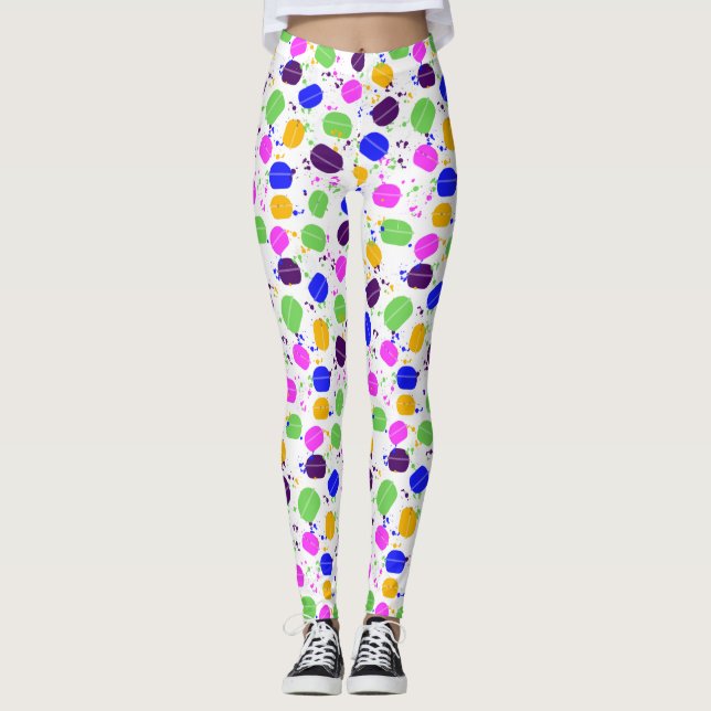 Macaron Confetti Leggings (Front)