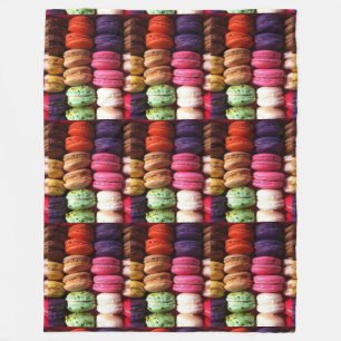 macaron cookies blanket throw