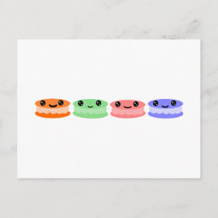 macaron Joy Postcard