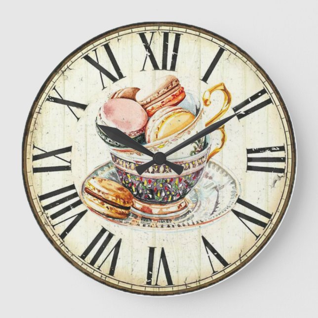 Macaron Large Clock (Front)