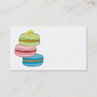 Macaron Macaroon Bakery Business Card