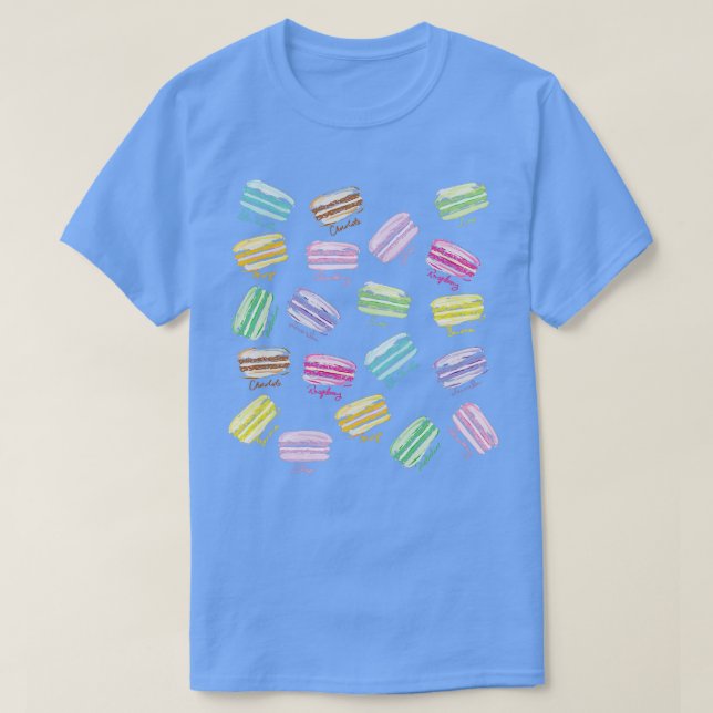 Macaron Macaroons  T-Shirt (Design Front)