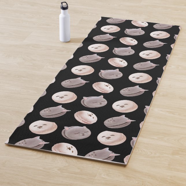Macaron Pattern Yoga Mat (In Situ)