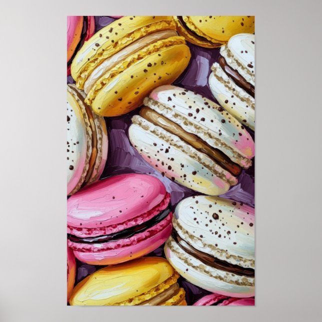 Macaron Wall Art (Front)