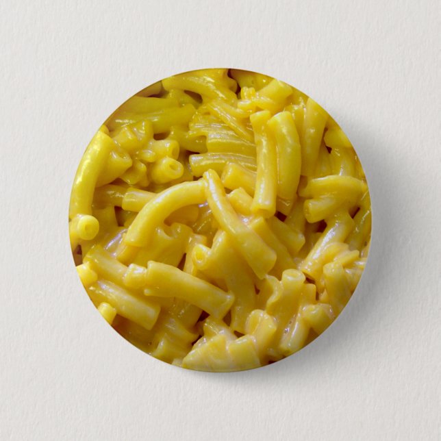 Macaroni And Cheese 6 Cm Round Badge (Front)