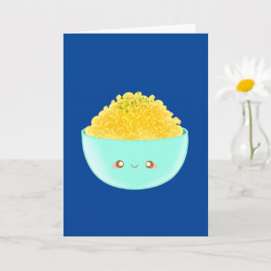 Macaroni And Cheese  Card