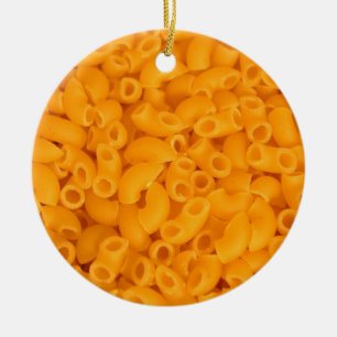 Macaroni And Cheese Ceramic Tree Decoration