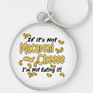 Macaroni and Cheese Key Ring