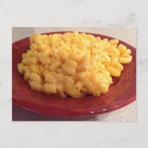 Macaroni and Cheese Postcard
