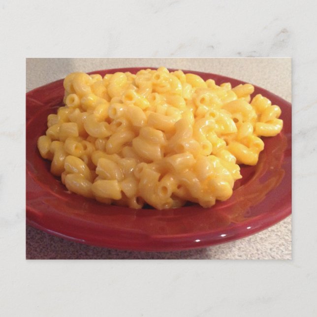 Macaroni and Cheese Postcard (Front)