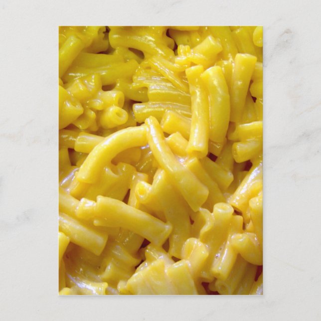 Macaroni And Cheese Postcard (Front)