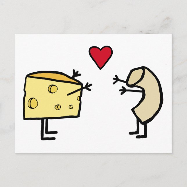 Macaroni and Cheese Postcard (Front)
