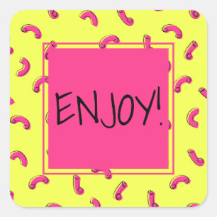 Macaroni and Cheese Sticker