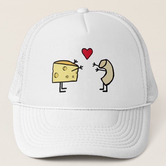Macaroni and Cheese Trucker Hat (Front)
