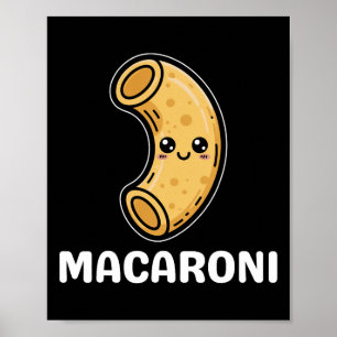 Macaroni Cheese Mac Kawaii Halloween Costume Coupl Poster