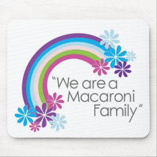 Macaroni Family Mousepad