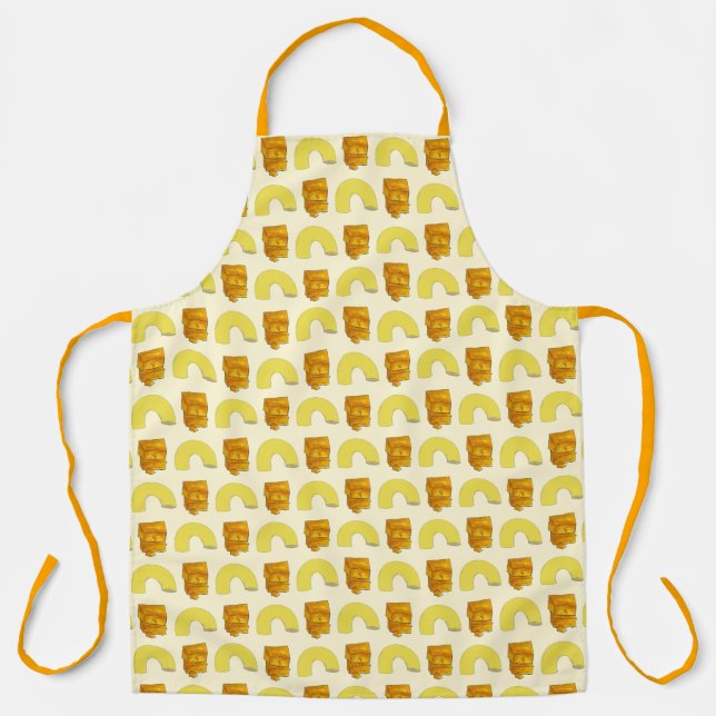Macaroni Mac and Cheese Soul Food Southern Cuisine Apron (Front)