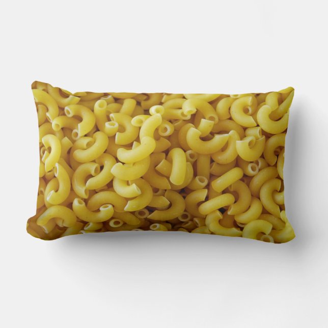 Macaroni n Cheese Lumbar Cushion (Front)