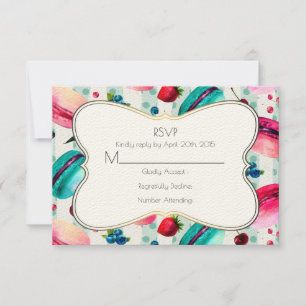 Macarons And A Decorative Frame RSVP