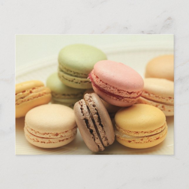 Macarons by "Provence Provence" Postcard (Front)