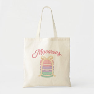 Macarons - Coquette Pastel Dessert Design Tote Bag
