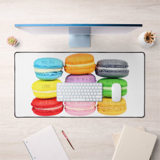 Macarons Desk Mat