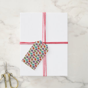 macarons gift tags