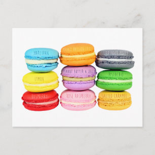 Macarons Postcard