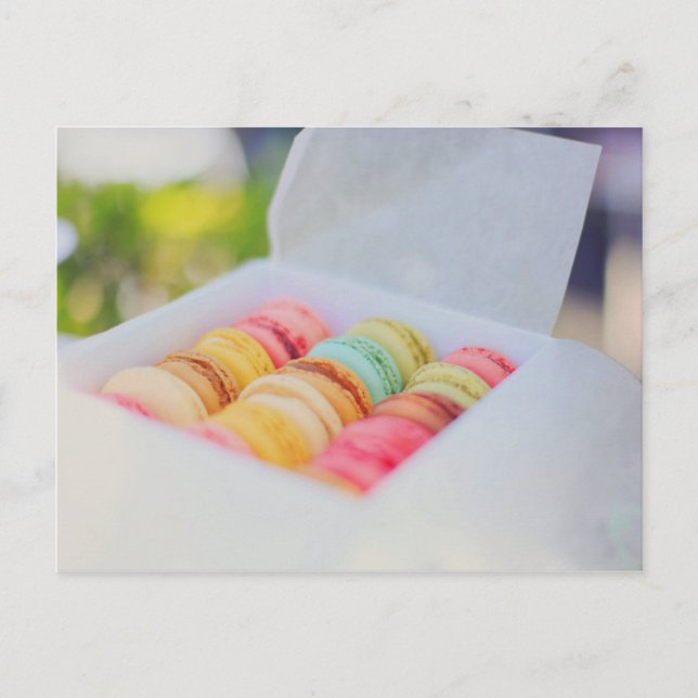 Macarons Postcard (Front)