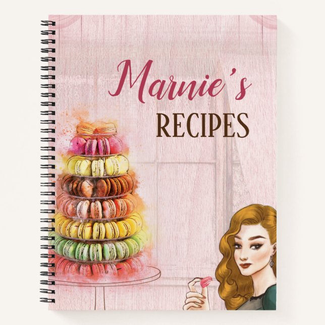 Macarons Recipe Book (Front)