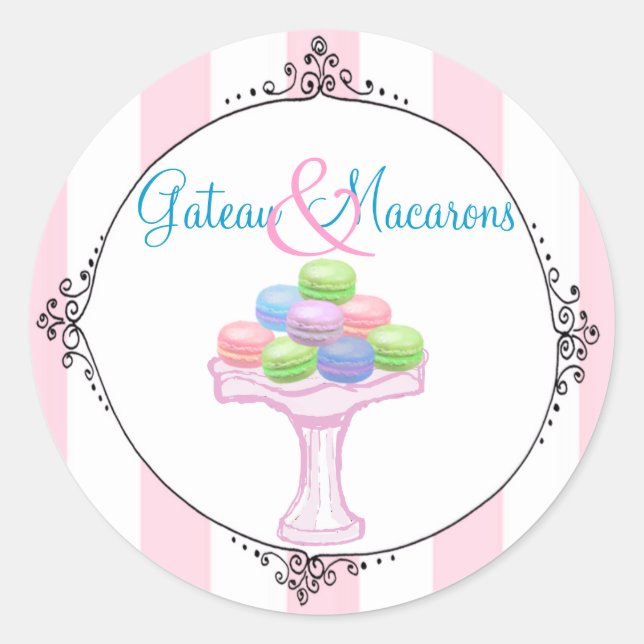 Macarons Stickers (Front)