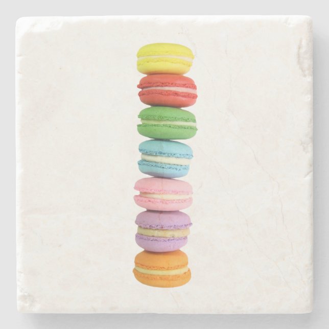Macarons Stone Coaster (Front)