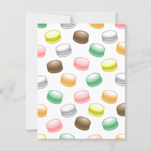 Macarons Sweet 16 Birthday Postcard