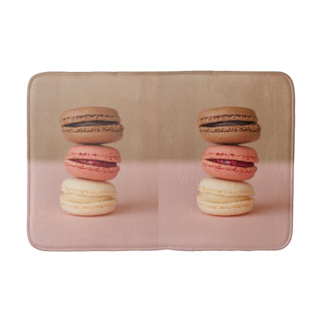 Macaroons bath mats (Front)