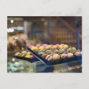 Macaroons in Show Window 2 Postcard