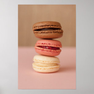 Macaroons kitchen poster