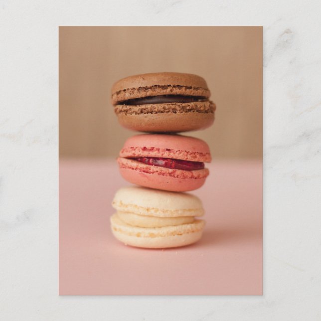 Macaroons postcard (Front)